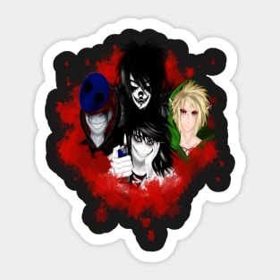 Creepypasta Sticker